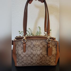 COACH Crossbody Bag CHRISTIE CARRYALL IN SIGNATURE
